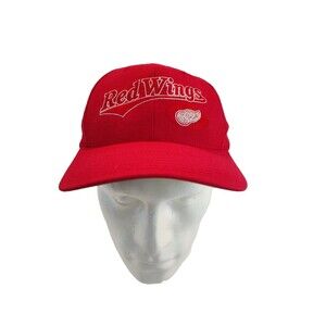 Vintage Detroit Red Wings Hockey Baseball Hat Twins Enterprise, Inc. NHL